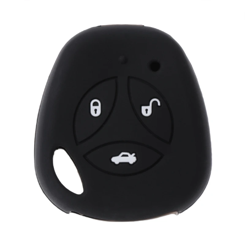 Силиконовый чехол для автомобильного ключа с 3 кнопками LADA Priora Kalina Granta Sport Sedan Vesta