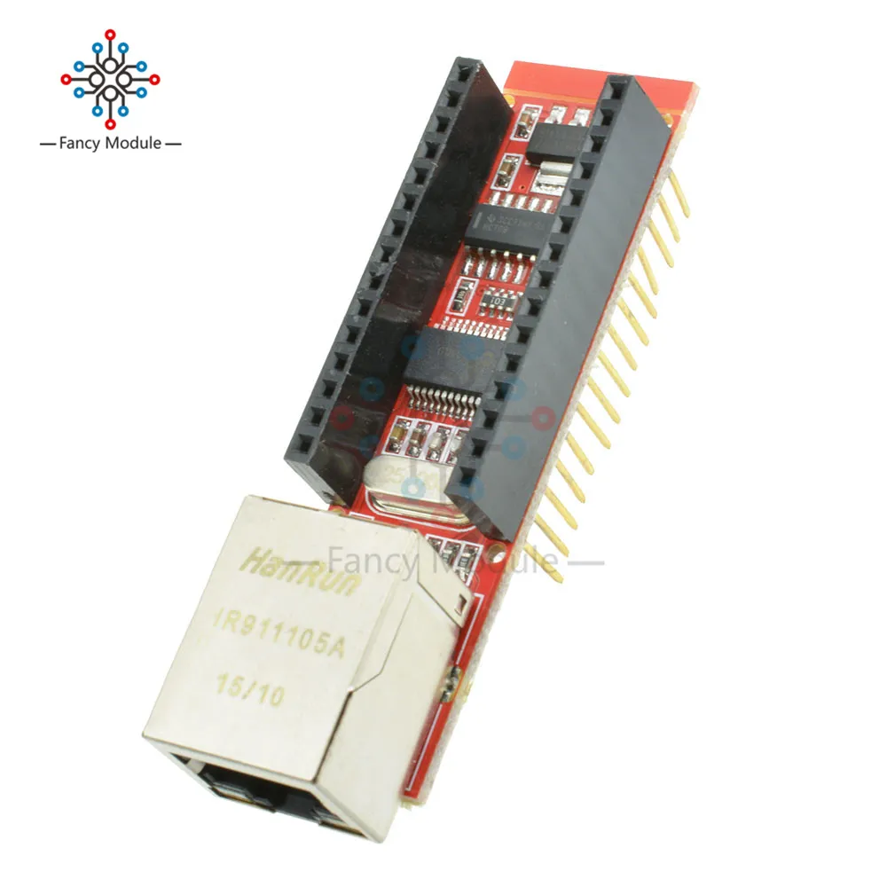 Сетевой экран V1.0 ENC28J60 для Arduino Nano V3 Ethernet-экран RJ45 HR911105A модуль веб-сервера с