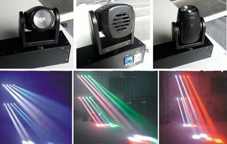 Прожекторы с 4 головками и корпусом для полета RGBW в 1 2 шт.|equipment parking|equipment pointlight speaker