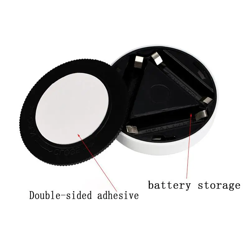 AKDSteel 1 шт. Круглый LED COB ночник шкаф лампа домашний дорожка лестница освещение