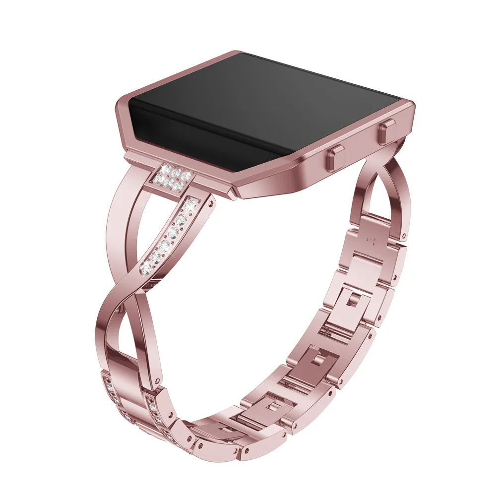 Для умных часов Fitbit Blaze frontier/классический сменный Браслет Стразы для ремешок
