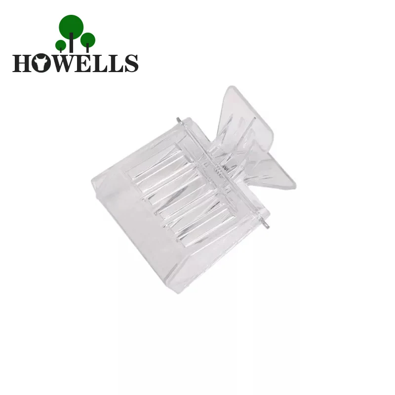 Howell 1 шт. прозрачный пластиковый зажим ловушка для пчеловодства пчел клетка с