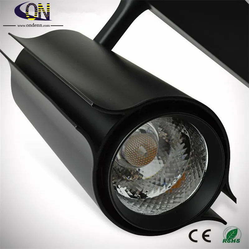 30 Вт COB Светодиодная трековая лампа точесветильник светильник 85 265 вольт