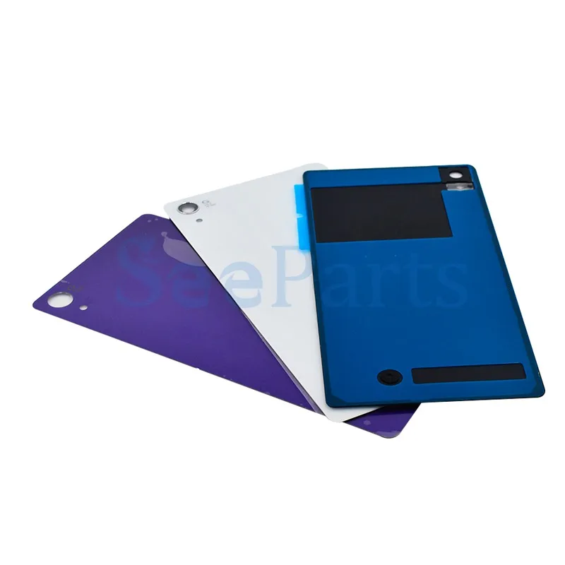 Мобильный телефон Корпус для SONY Xperia Z3 Крышка батарейного отсека D6603 D6653 задняя