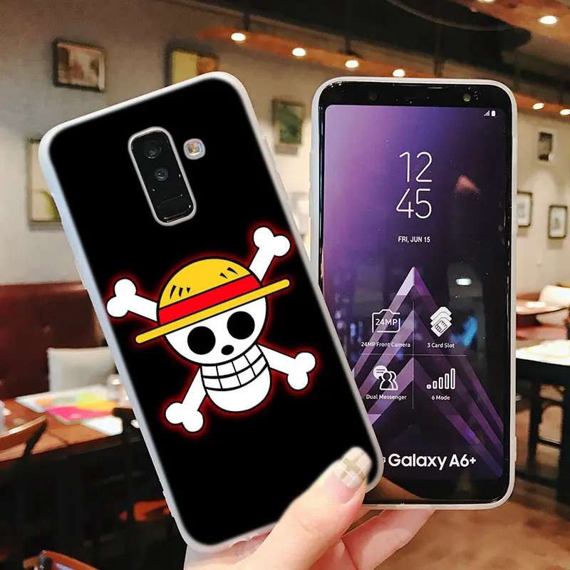 Силиконовый чехол для телефона One Piece fire Fashion Samsung Galaxy A8S A6S A9 A8 Star A7 A6 A5 A3 Plus 2018 2017 2016