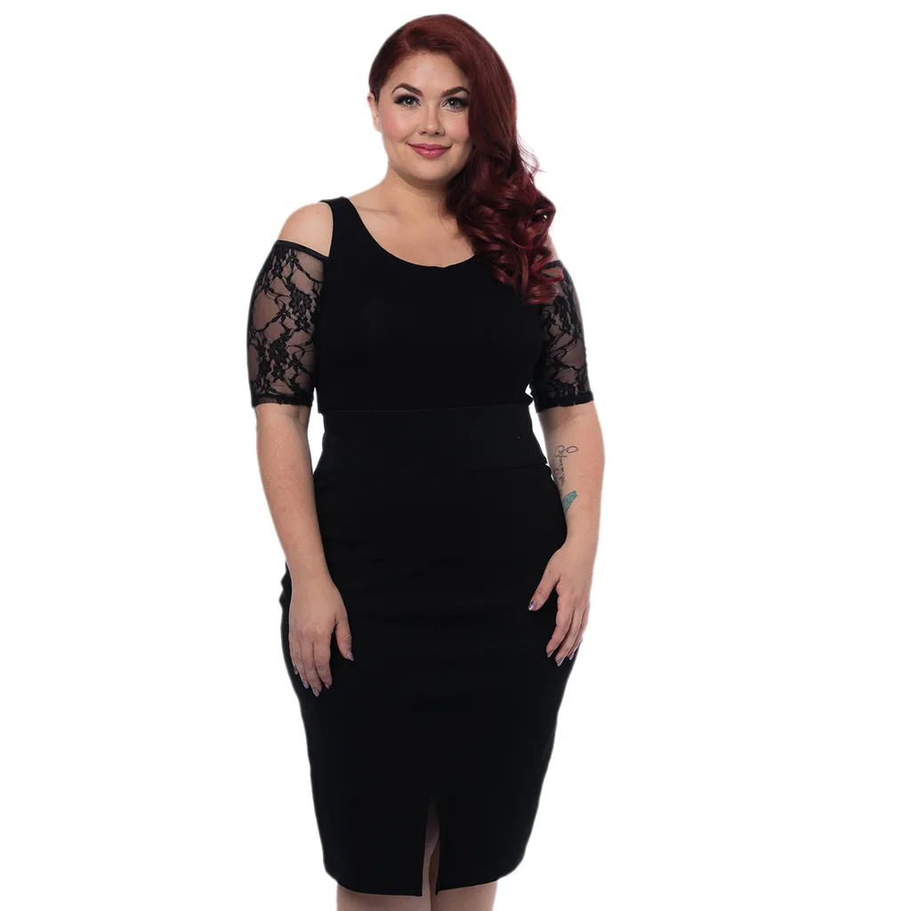 Womens Plus Size Strapless Off Shoulder Crop Top Seamless Arm Shaper Short Sleeve Cropped Navel Lace Top Perspective Underwear
