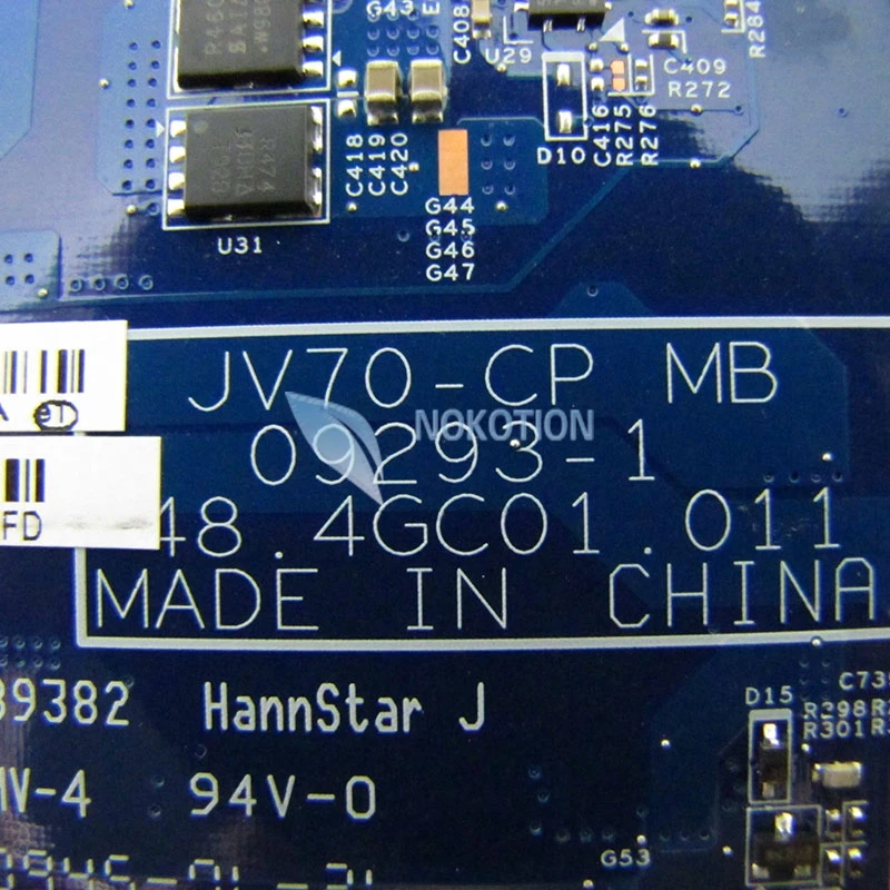 NOKOTION MBPLY01001 MB. PLY01.001 материнская плата для ноутбука Acer aspire 7740 PC основная 48.4GC01. 011 HM55