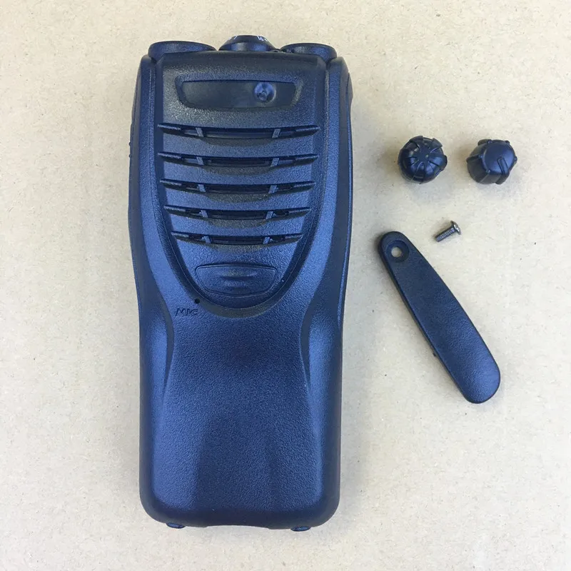 10X корпус передний чехол для Kenwood TK3307/2307 TK3302/2302 walkie talkie с konbs логотип прилипание