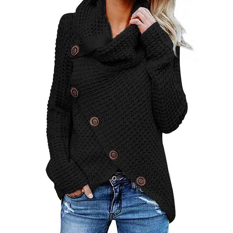 Warm Women Turtleneck 2018 Winter Sweaters And Pullovers Knit Long Sleeve Cashmere Sweater Female Jumper Tops | Женская одежда