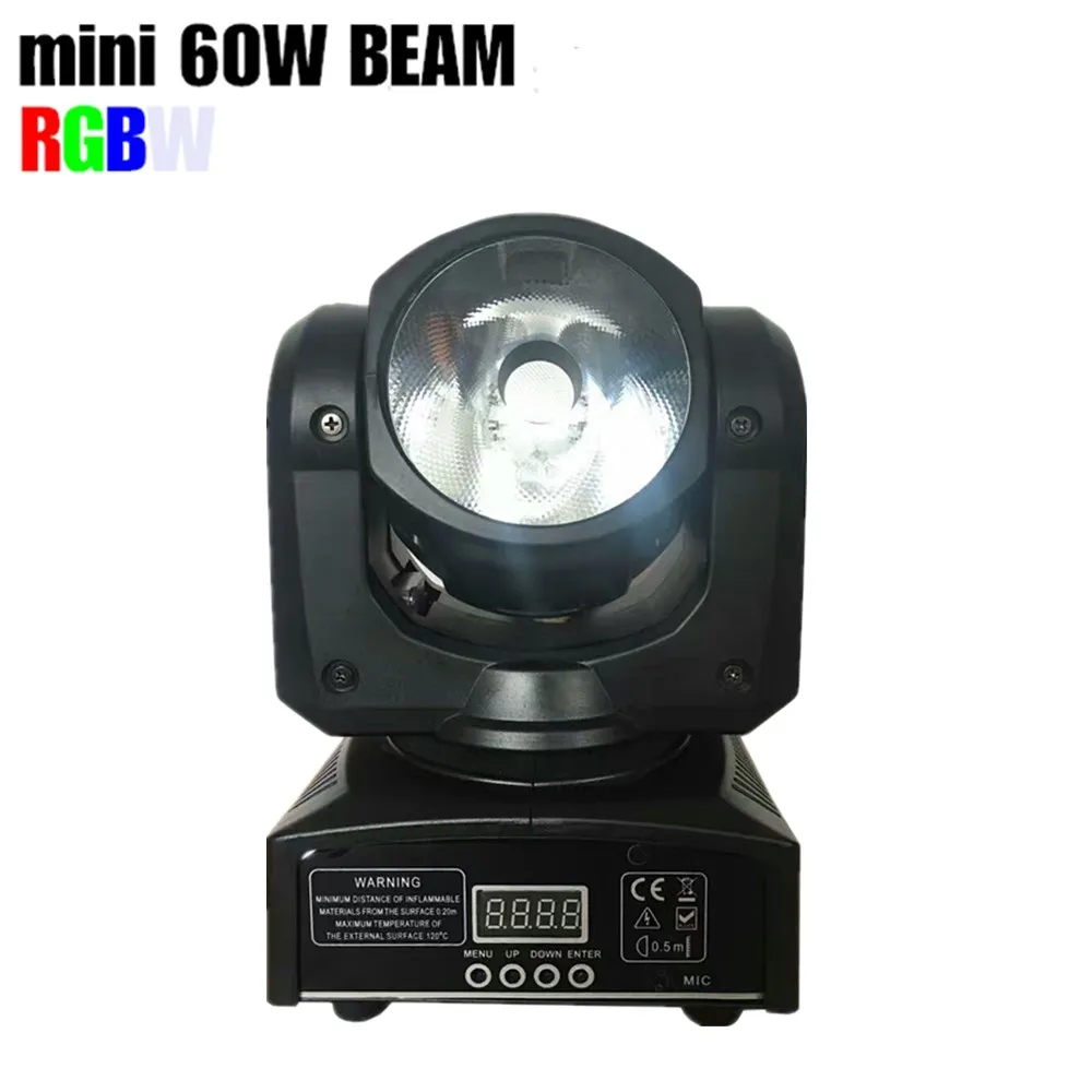 Moving head light mini led spot 60 Вт Луч rgbw 4in 1 бар ktv dj профессиональный | Лампы и освещение