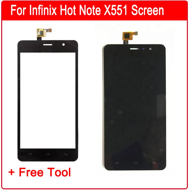 Для Infinix Hot Note X551 сенсорный экран дигитайзер + ЖК дисплей в сборе запасные части