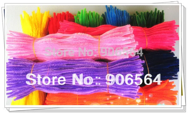 Волнистая пушистая палочка из синели стебель 12 дюймов детское художественное