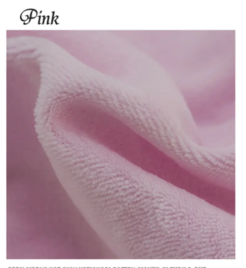 Pink 1,50(ширина)* 0,5 м мягкая хлопковая бархатная трикотажная ткань на полметра для Лоскутной Ткани Ткань для постельного белья спортивная одежда украшение дома - Цвет: Pink