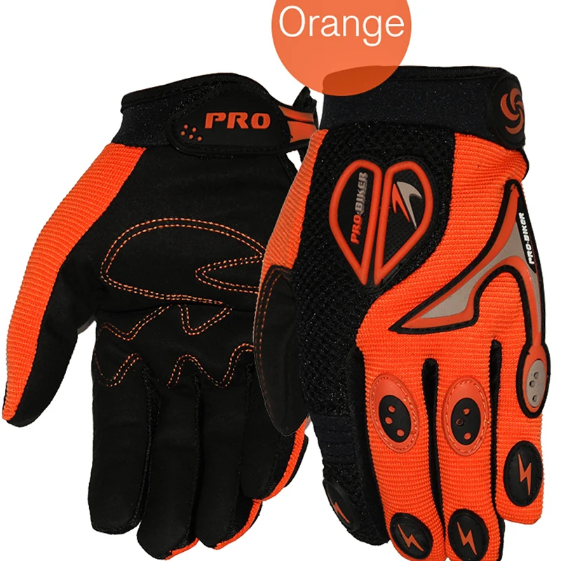 PRO BIKER перчатки для мотокросса с полным пальцем Guantes Motocicleta Luvas De Moto Летние Зимние