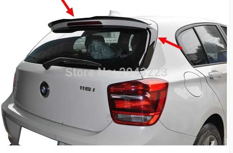 Для BMW F20 2012 2018 1 One Series 120i 125i 118i M135i 116i ABS пластик глянцевый черный цвет боковая