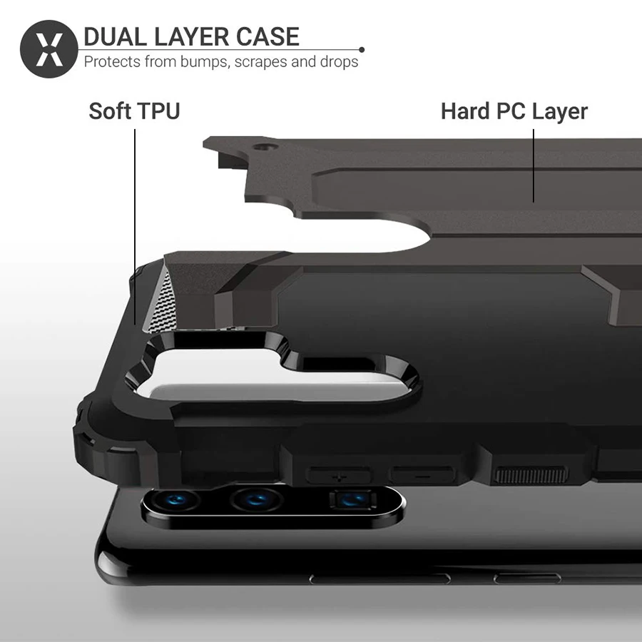 VALAM протектор экрана из закаленного стекла с чехлом для huawei P30 Pro Полное покрытие тела стекло для huawei P30 lite с 2 в 1 случае