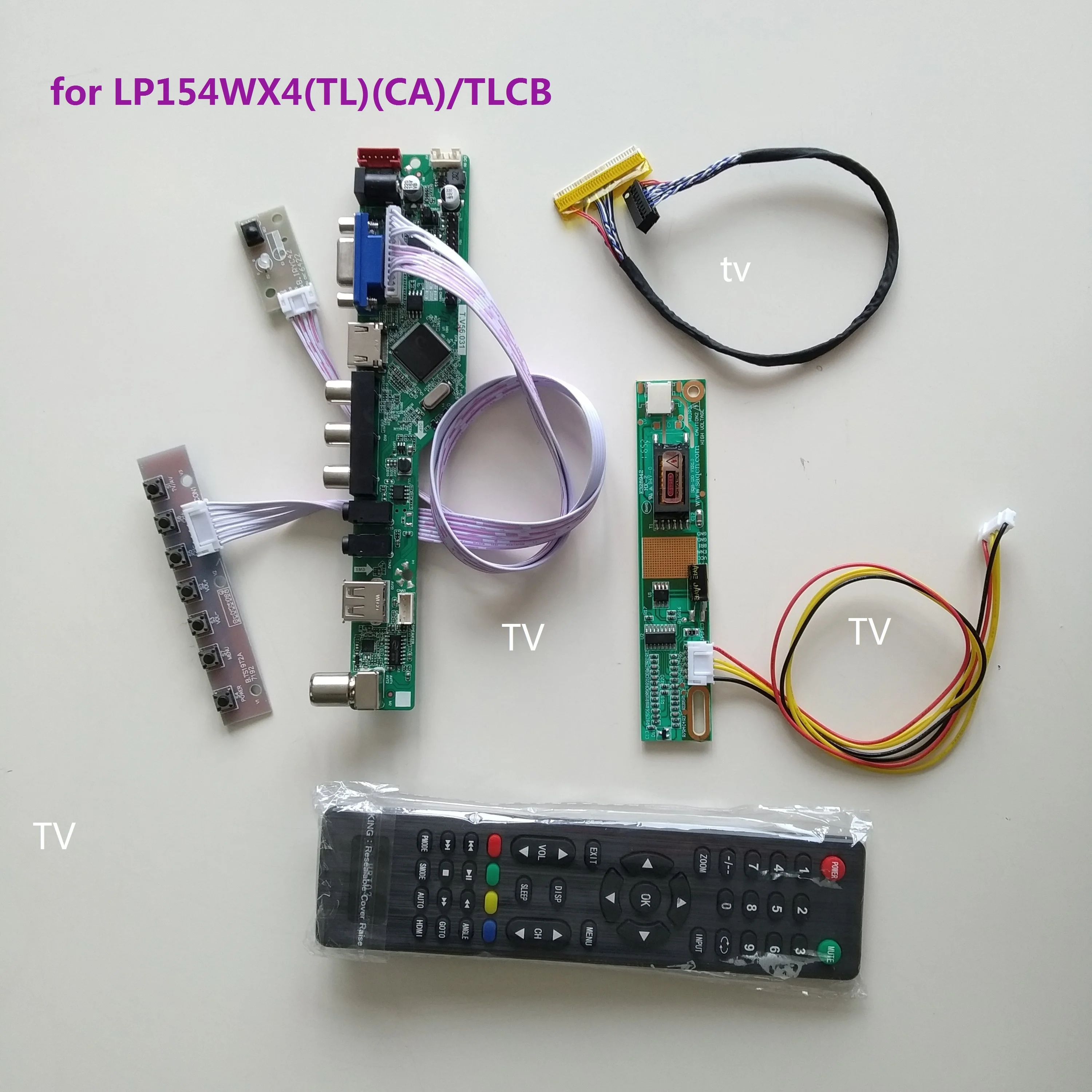 Для LP154WX4(TL)(ок) LP154WX4 TLCB 1280*800 30pin монитор ЖК дисплей светодиодный ТВ совместимому с