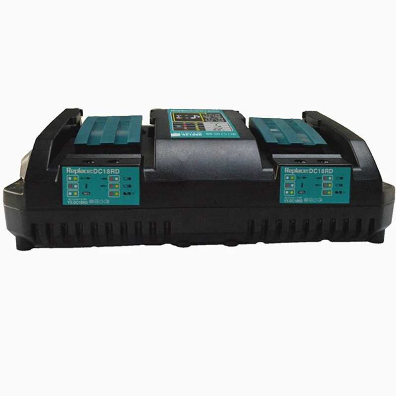 Двойной литий ионный аккумулятор зарядное устройство для Makita 14 4 в 18 BL1830 Bl1430 DC18RC