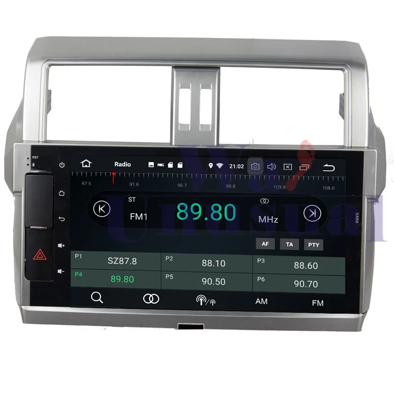 Автомагнитола wanобычно Android 9 0 для Toyota PRADO 2014 2015 GPS навигатор проигрыватель без DVD