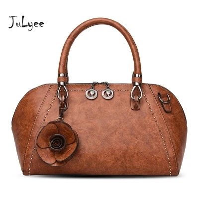 Julyee/стильная повседневная женская сумка из мягкой искусственной кожи с