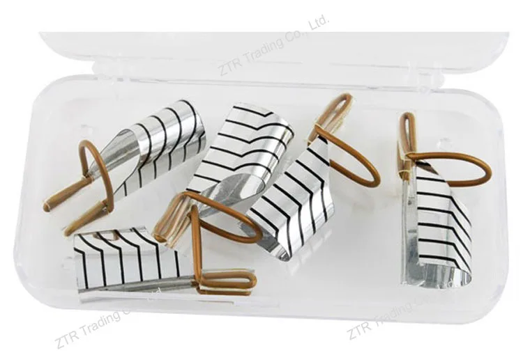 Многоразовая Форма для ногтей 5 шт. набор акриловых насадок наращивания гелевые