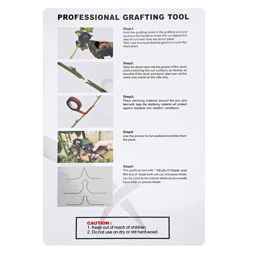 Прибор для резки фруктовых деревьев с 2 лезвиями|grafting cutting tool|pruning scissorstree grafting |