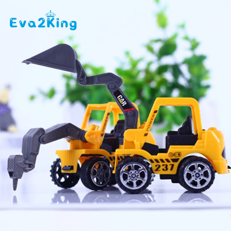 Eva2king мини инженерные игрушки для автомобиля бульдозер экскаватор инженерный
