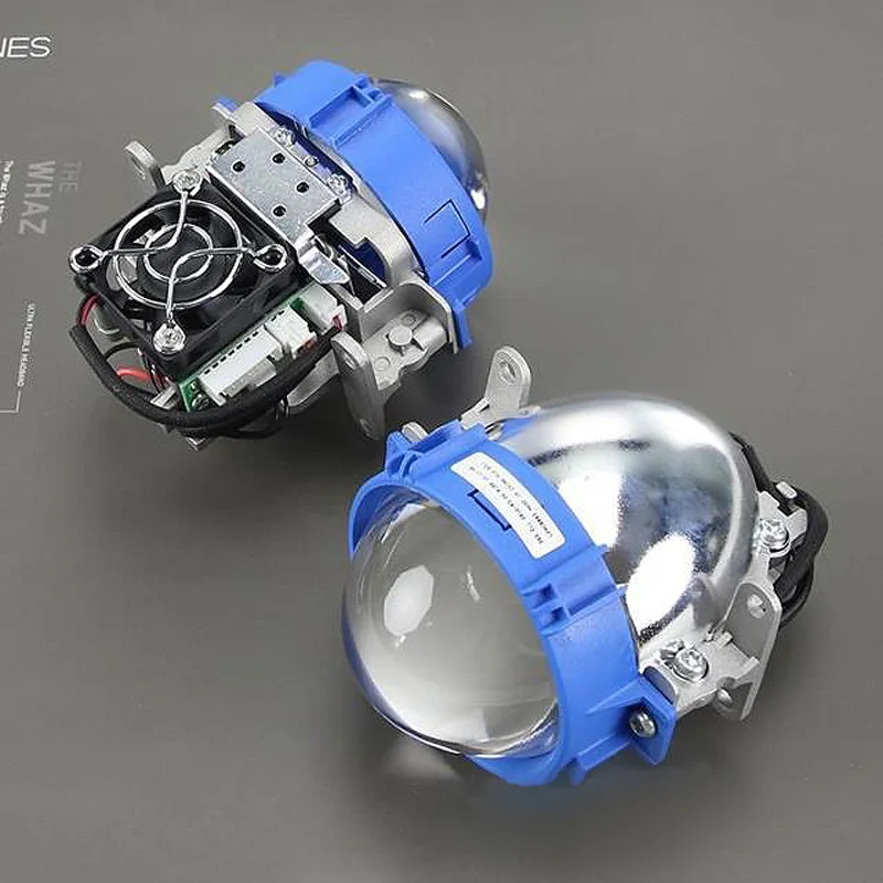 Bi светодиодный Профессиональный проектор светильник для головы объектив H1 H4 H7 LHD