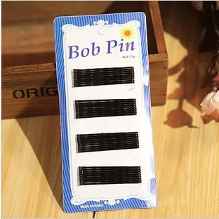 36 шт. заколка для волос аксессуары Оптовая продажа прямые шпильки большие черная