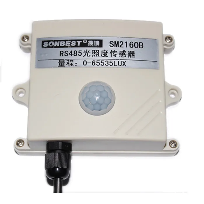 RS485 light intensity sensor, stable and reliable, high accuracy, MODBUS RTU protocol, SM2160B genuine