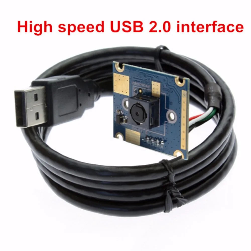 Камера с автофокусом ELP 5 МП CMOS OV5640 объективом 60 градусов 25*30 мм mini HD Usb модуль
