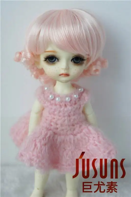 Парик для куклы JD047 13-15 см 1/8 классические курчавые парики шарнирной размер 5-6
