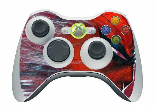 12 Человек-паук виниловая наклейка Кожа Наклейка для microsoft Xbox 360 контроллер Скины Наклейка для xbox360 контроллер наклейка - Цвет: 12