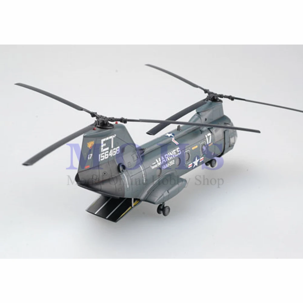 EASY MODEL scale model 37002 1/72 assembled helicopter CH64 seaknight finished heli Sea Knight CH-46F ET17 | Игрушки и хобби