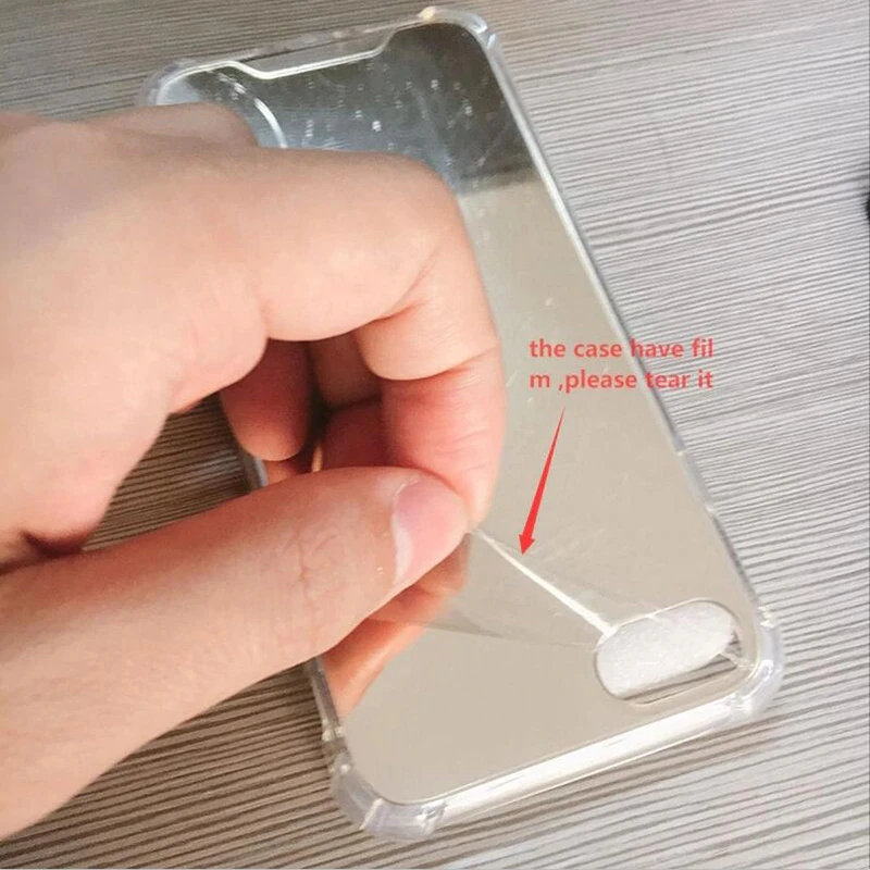 Модные Роскошные Покрытие Зеркало чехол для телефона iPhone 7 кремния 6 S 8 Plus X 10 XR XS Max