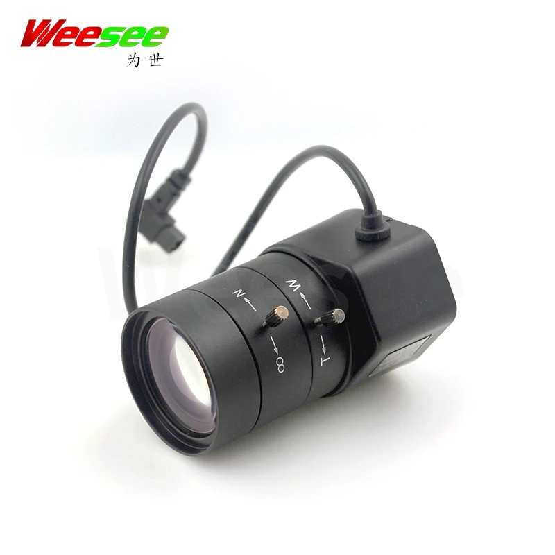 Объектив видеонаблюдения WS 6 60 мм F1.6 формат 1/3 дюйма CS mount с переменным фокусным