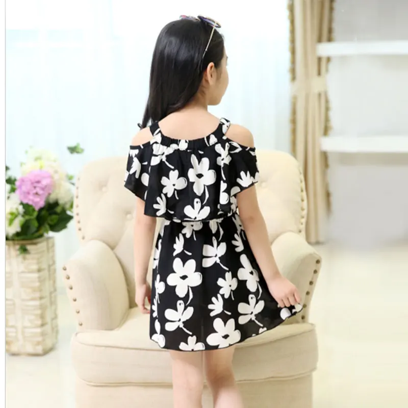 Новинка 2019 летняя детская одежда детское платье для девочек больших детские