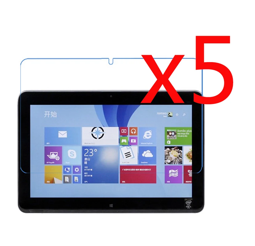 5x пленка + одежда Антибликовая матовая защитная для HP Elite x2 1011 G1 L8L94PA 11 6