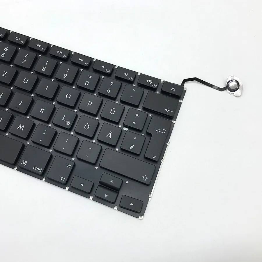 5 шт./лот новая немецкая клавиатура для Macbook Pro 15 &quotUnibody A1286 2009 2010 2011 2012|Клавиатуры