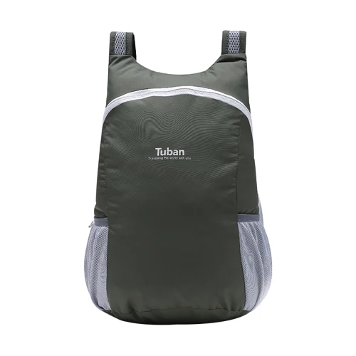 Army Green Backpack Легкий складной рюкзак из ткани Оксфорд, водонепроницаемый складной рюкзак для детей, школьные сумки для подростков, портативная Дорожная сумка на плечо для мужчин и женщин - Цвет: Army Green Backpack