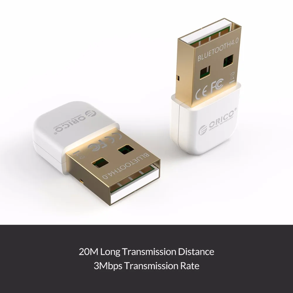 USB адаптер ORICO Bluetooth4.0 беспроводной передатчик для ПК совместим с Windows Vista Bluetooth 2 1/2