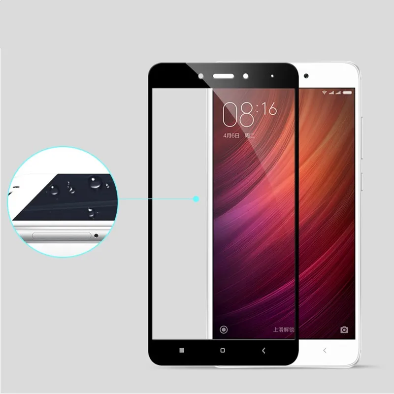 Закаленное стекло с полным покрытием для Xiaomi Redmi Note 4 4X защитная пленка экрана Max