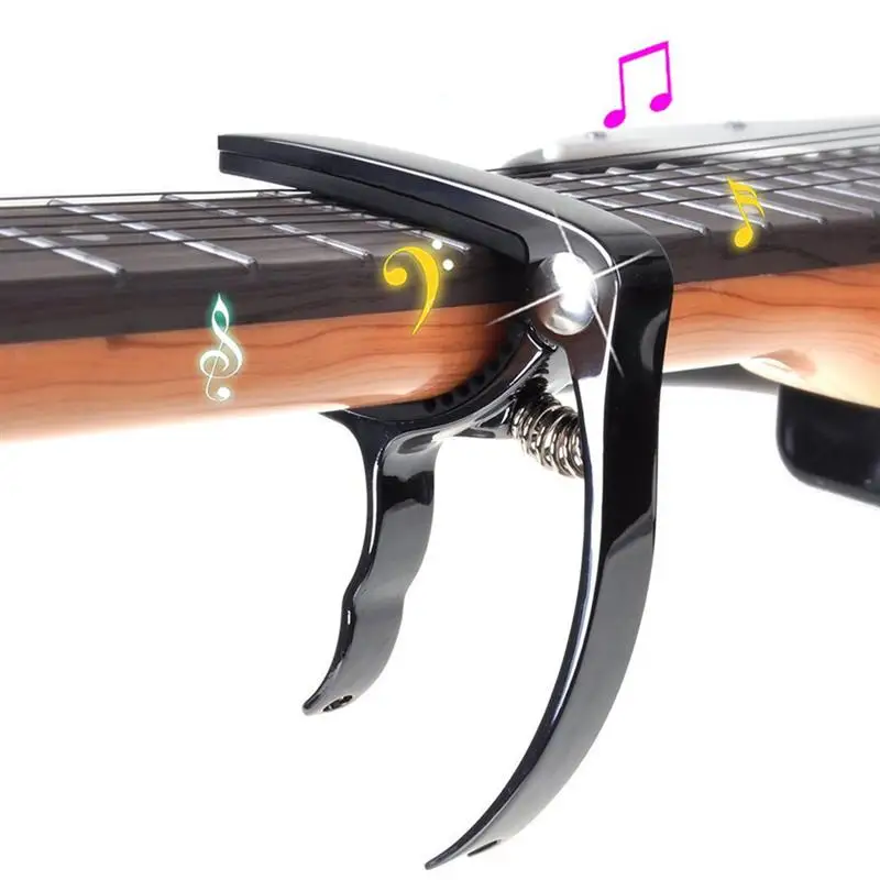 2 шт. металлический черный классический легкий музыкальный каподастр для