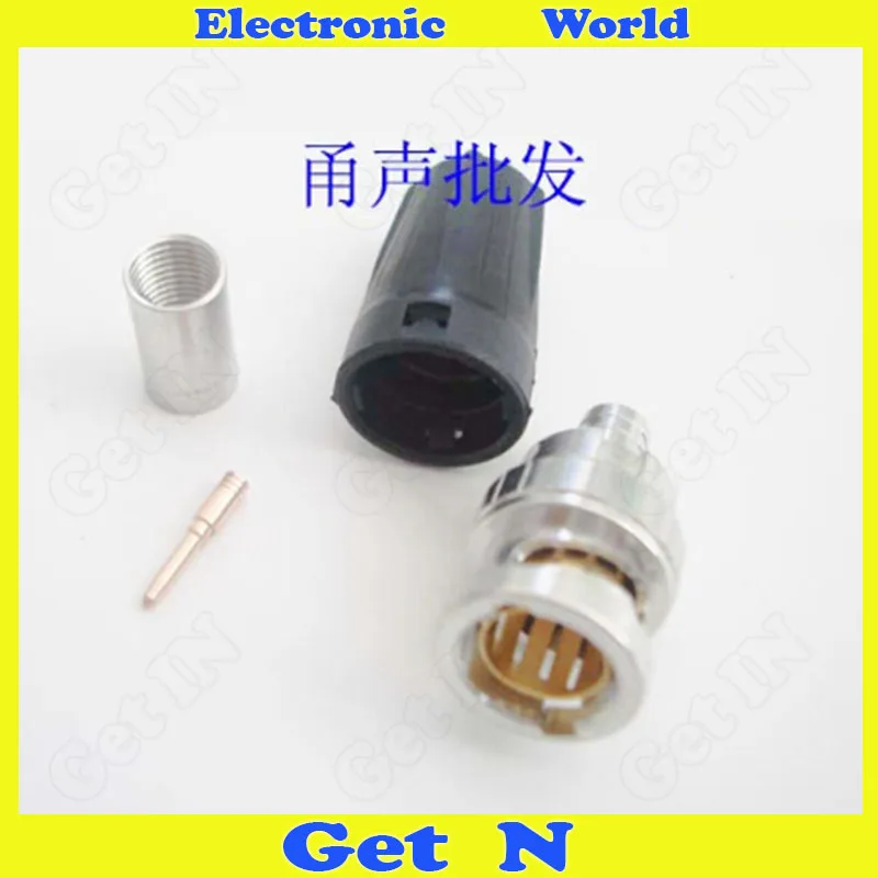 5 шт. NBNC75BLP9 разъем HD SDI данных 75 4 Кабель BNC Q9 разъем|plug connector|plug bncplug t |