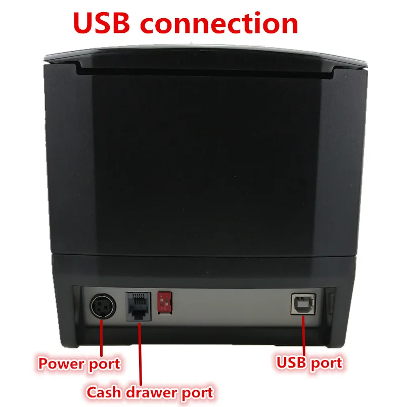 Высокое качество принтер для печати штрих-365B Стикеры принтер usb buetooth 20 мм до 80 мм Термальный чековый Билл Стикеры принтеры
