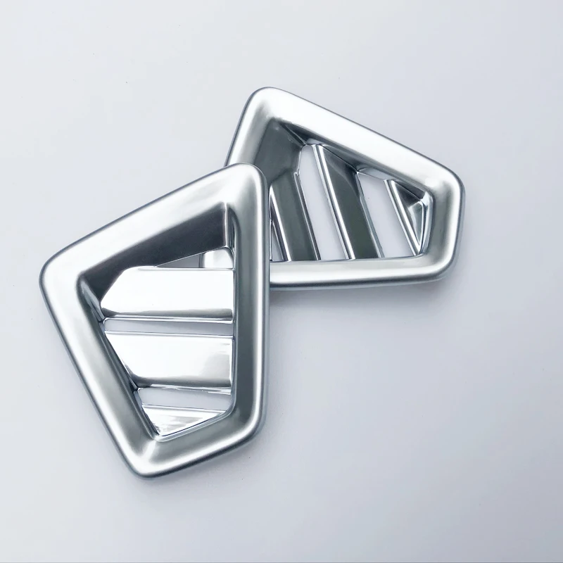 

Left Hand Drive Only! For VOLVO XC60 2018 ABS Matte Interior Upper Air Vent Outlet Cover Trim 2pcs Car Styling