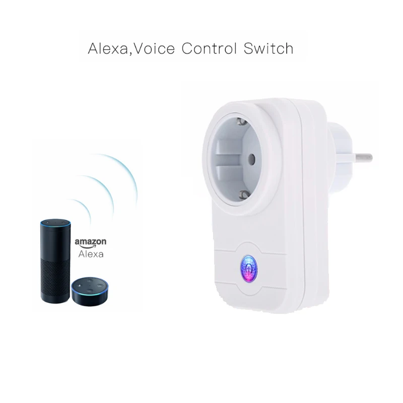 Smart Plug, Gorelax Mini Wifi Smart Plug, Беспроводной удаленный повторитель Smart AC Plug Outlet power Switch Socket, работает с Alexa