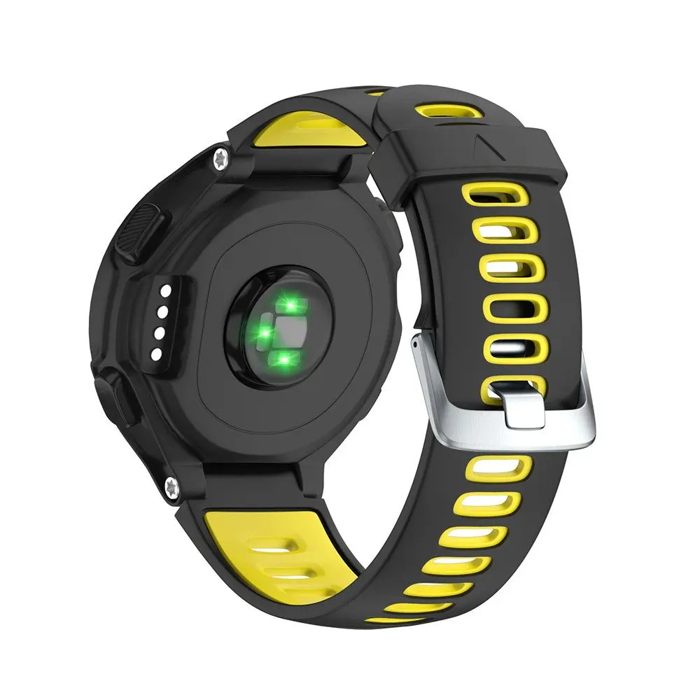 Смарт-часы ремешок для смарт-часов Garmin 235 Band Силиконовый браслет на запястье браслет для наручных часов Garmin Forerunner 230/220/235/620/630/735XT аксессуар