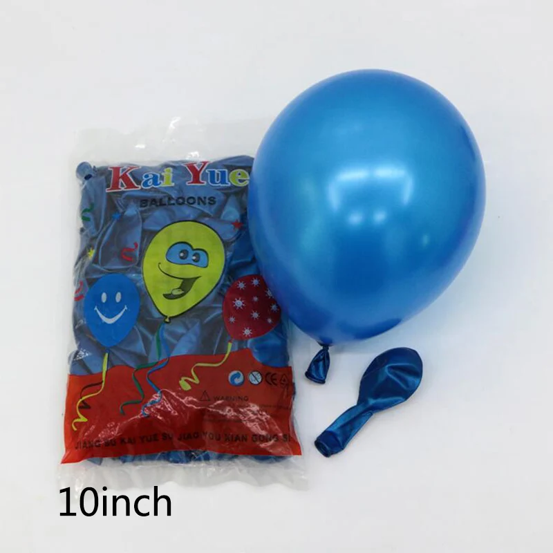 15pcs blue 15 шт. 1" синие белые воздушные шарики с нарисованными облаками мальчик самолет игрушка 1-й День Рождения Декор Гавайская тема Дети день рождения поставки Air Globos - Цвет: 15pcs blue