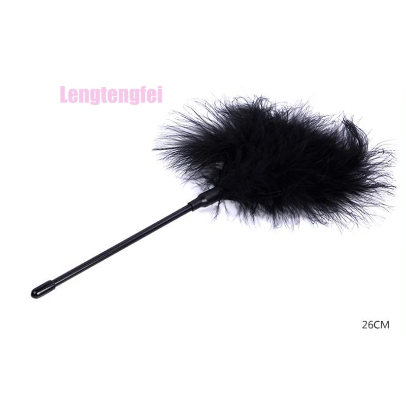 10 шт. комплект Секс игрушки для пар эротитовары товары наручники перья Леопард с